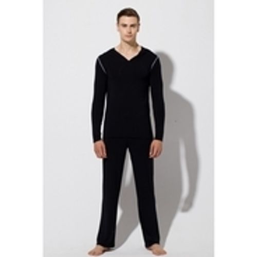 Мужская кофта домашняя черная Superbody Gillbro Blackи 15668