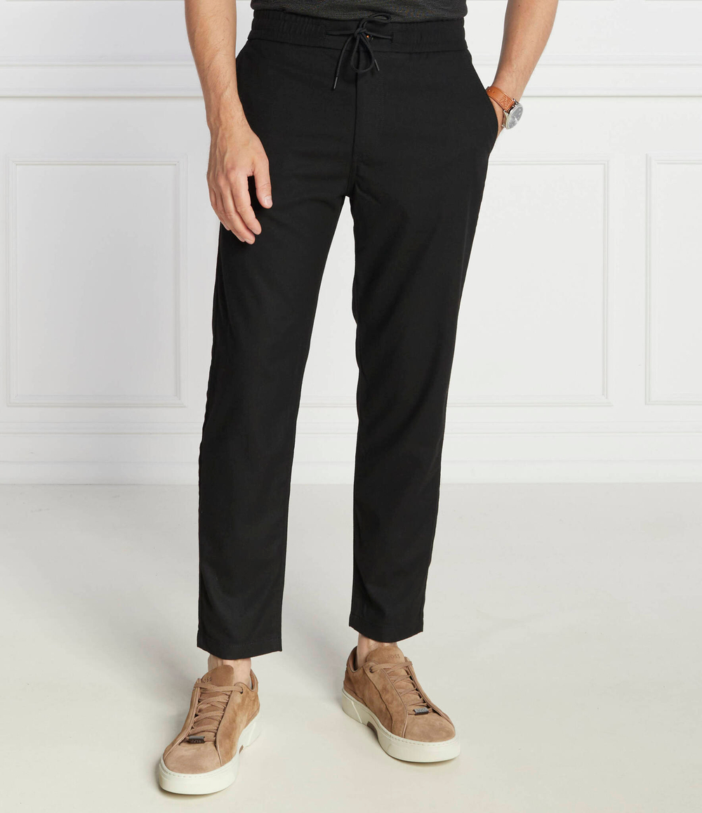 Чиносы BOSS ORANGE - черный(50501621)