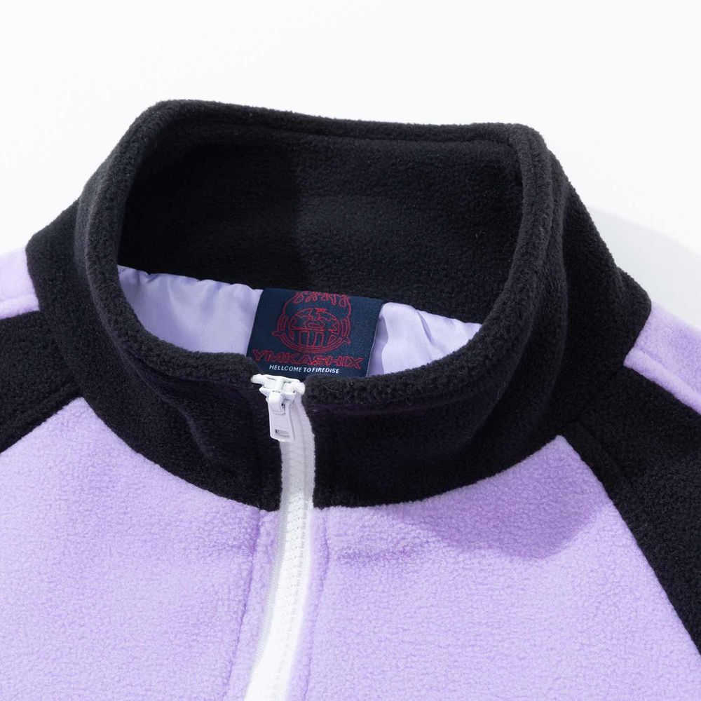 Толстовка YMKASHIX Turbo fleece фиолетовый / черный
