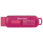 Ластик выдвижной BRAUBERG "Slider", 88х26х21 мм, яркие цвета корпуса ассорти, 271985