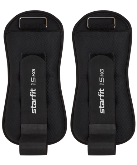 Утяжелители универсальные WT-503, 1,5 кг, черный