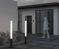 Светильник столбик ландшафтный 50вт 100x100x1500мм