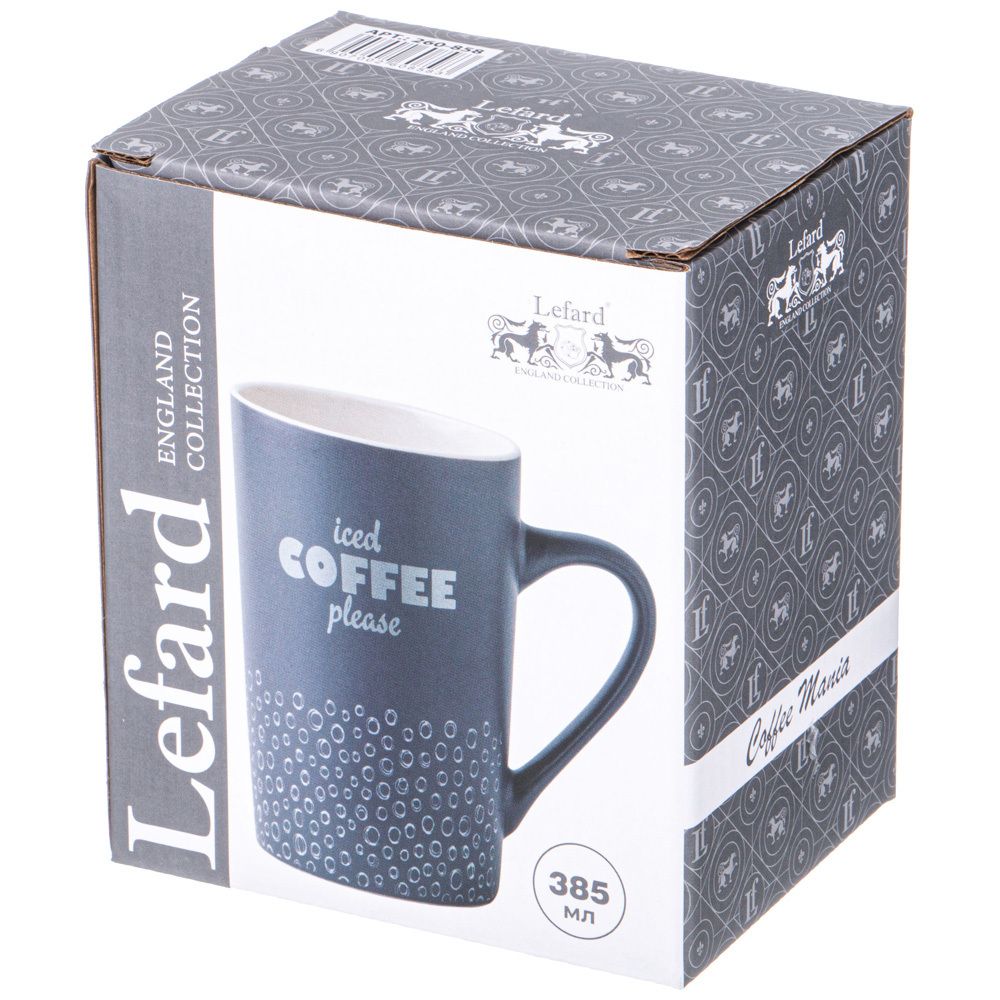 КРУЖКА LEFARD "КОФЕМАНИЯ" 385МЛ