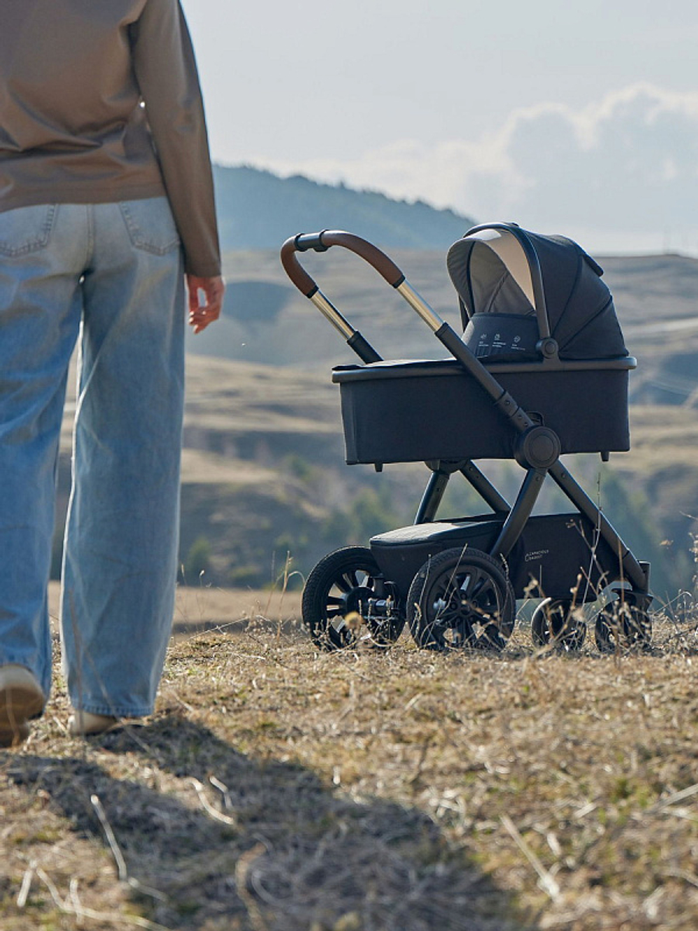 Детская коляска Happy Baby Mommer Pro 2 в 1 Black