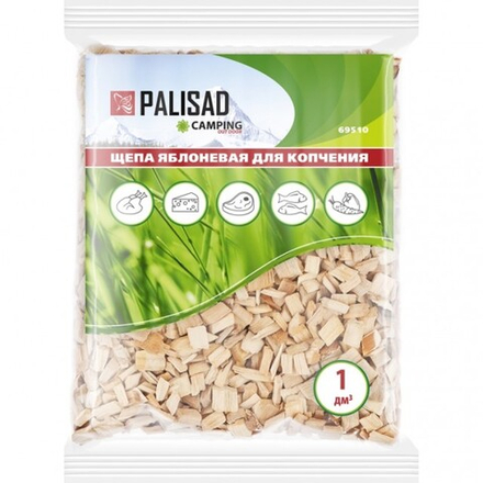 Щепа яблоневая для копчения/PALISAD Camping/Россия