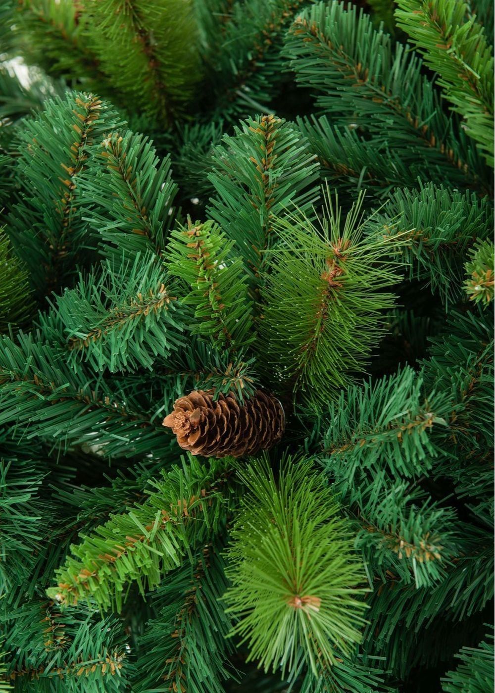 Ель с шишками "Байкальская" (леска+пвх) 180 см / 1,8 м