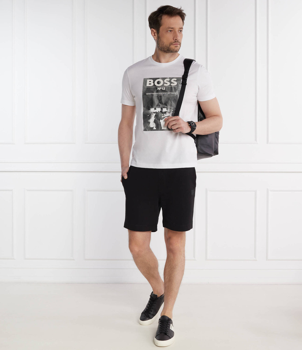 Футболка Te_BossTicket BOSS ORANGE - белый(50515829)