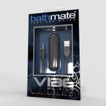 Чёрная перезаряжаемая вибропуля Bathmate Vibrating Bullet Vibe Black (Цвет: черный)