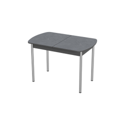 Обеденный стол раздвижной «бабочка» с пластиковым покрытием СТД13 1100*700 (1400)