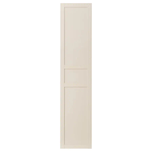 Дверь с петлями - IKEA FLISBERGET/ФЛИСБЕРГЕТ, 229х50 см, светло-бежевый ИКЕА