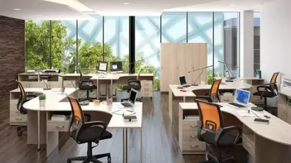 Дуб Сонома в офисной мебели — аутентичность, статус и уют