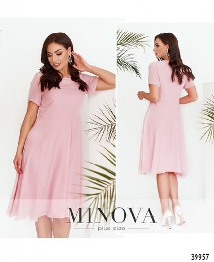 Платье 3148B-пудра Minova Фото 1