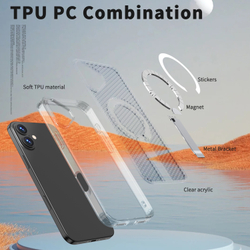 Прозрачный чехол Mesh Pro Magnetic Case для iPhone 16