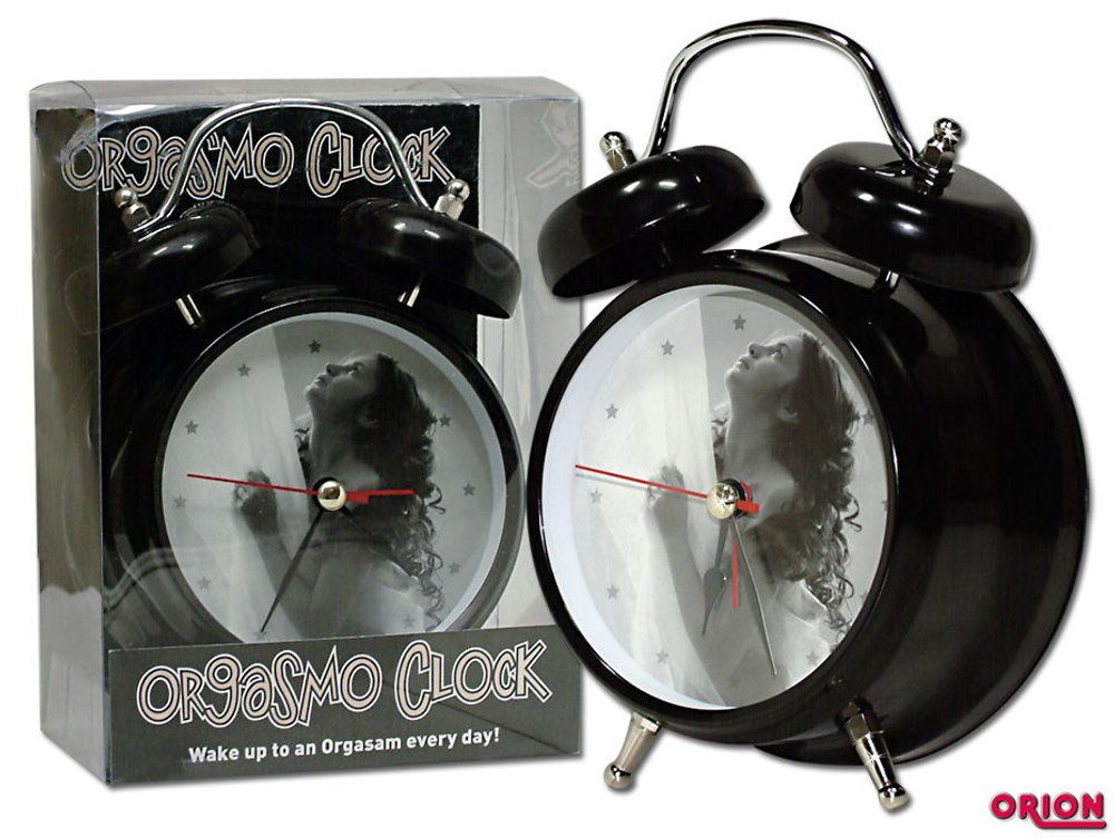 Будильник Оргазм (Цвет: черный)
