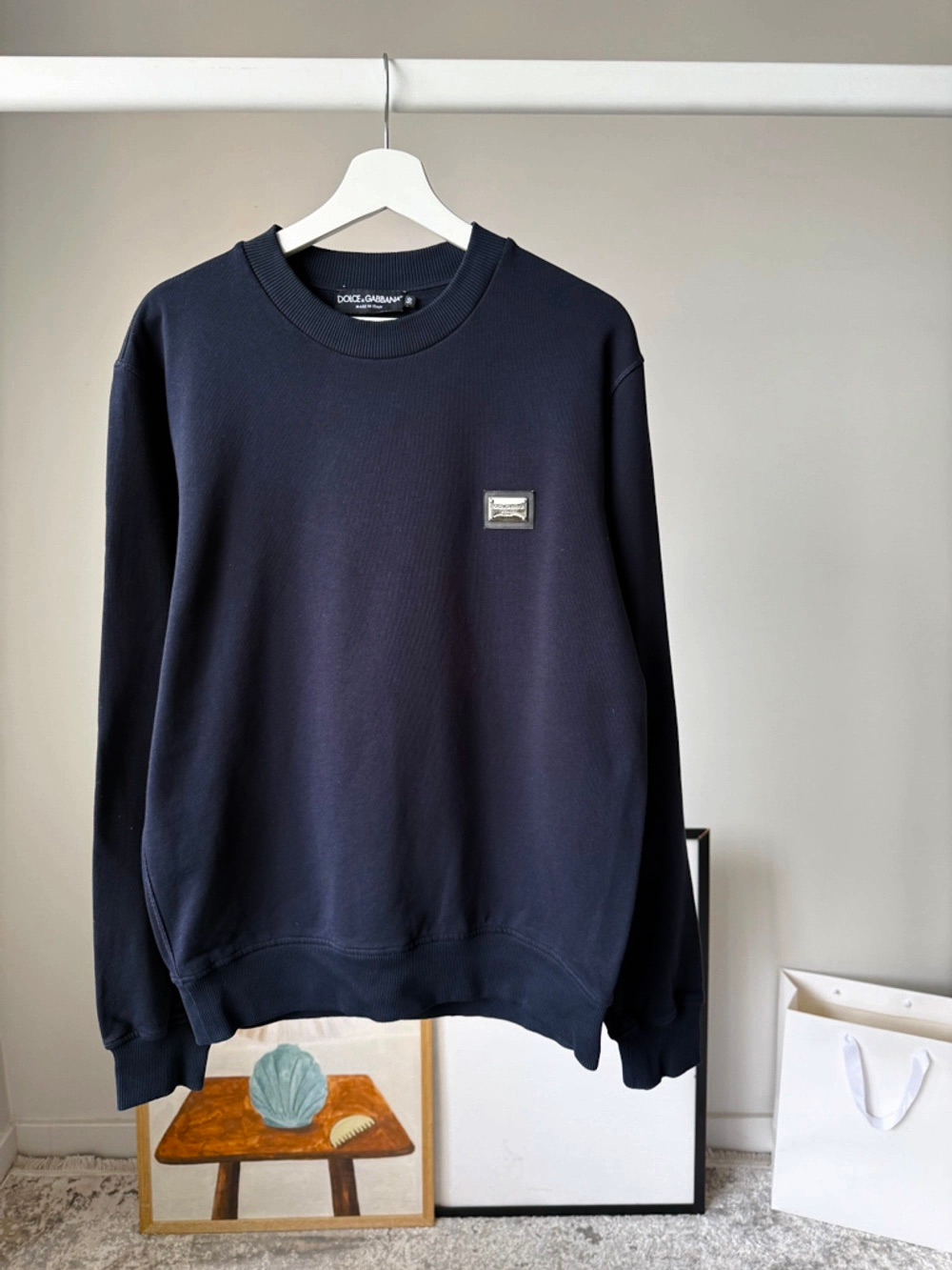 Хлопковая толстовка Dolce & Gabbana, L