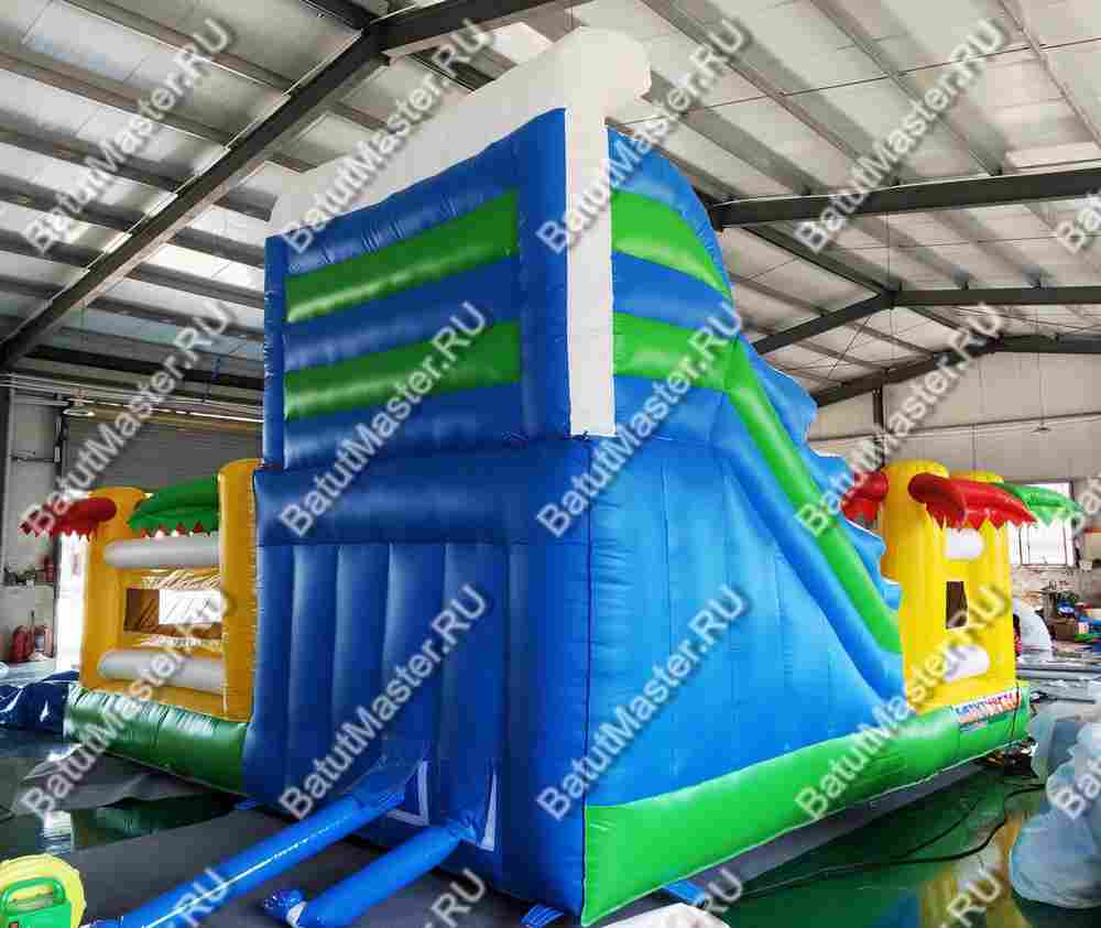 Коммерческий батут "Яркая поляна" 6*5*4 м