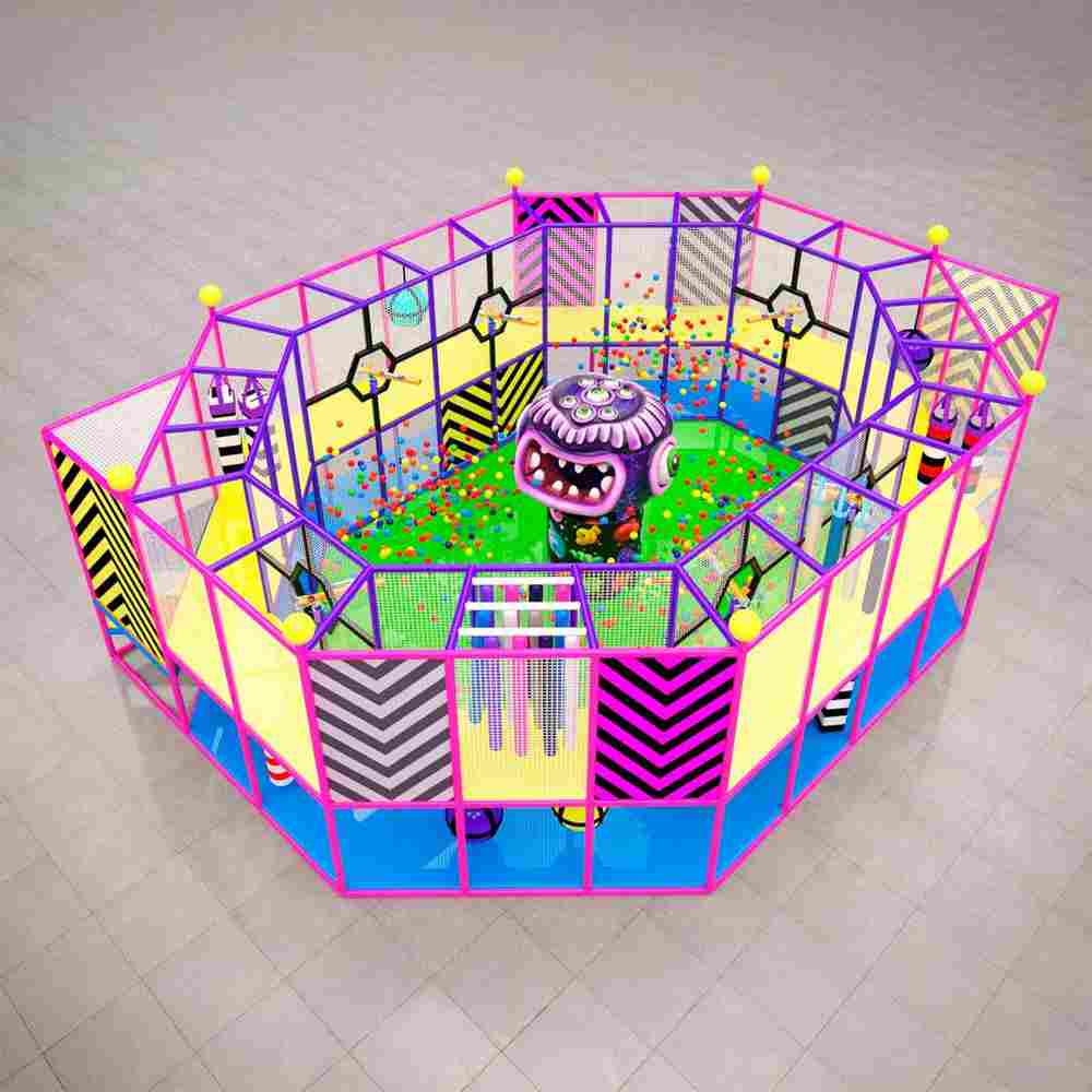 Детский игровой лабиринт «Зубастая Атака»