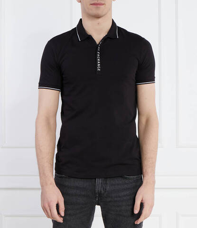 Поло Armani Exchange - черный(8NZF71 ZJH2Z)