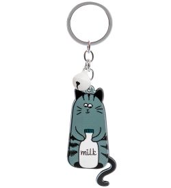 MR- 64 Брелок «Котик с молоком» Mark Rita
