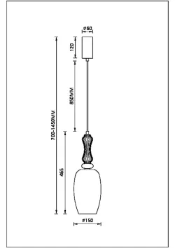 Подвесной светильник Arte Lamp CORAL