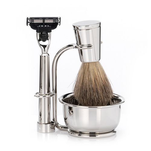 Бритвенный набор (станок, помазок, подставка и чаша) Mondial ST-465-LMT