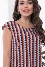 Платье "Роксана" (геометрия) П6706 LT Collection (Акция)