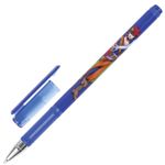 Ручка шариковая BRAUBERG "Корсары", СИНЯЯ, корпус с печатью, узел 0,7 мм, линия письма 0,35 мм, 141538
