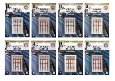 Иглы ORGAN, упаковка БЛИСТЕР Универсальные (5шт/уп) №70