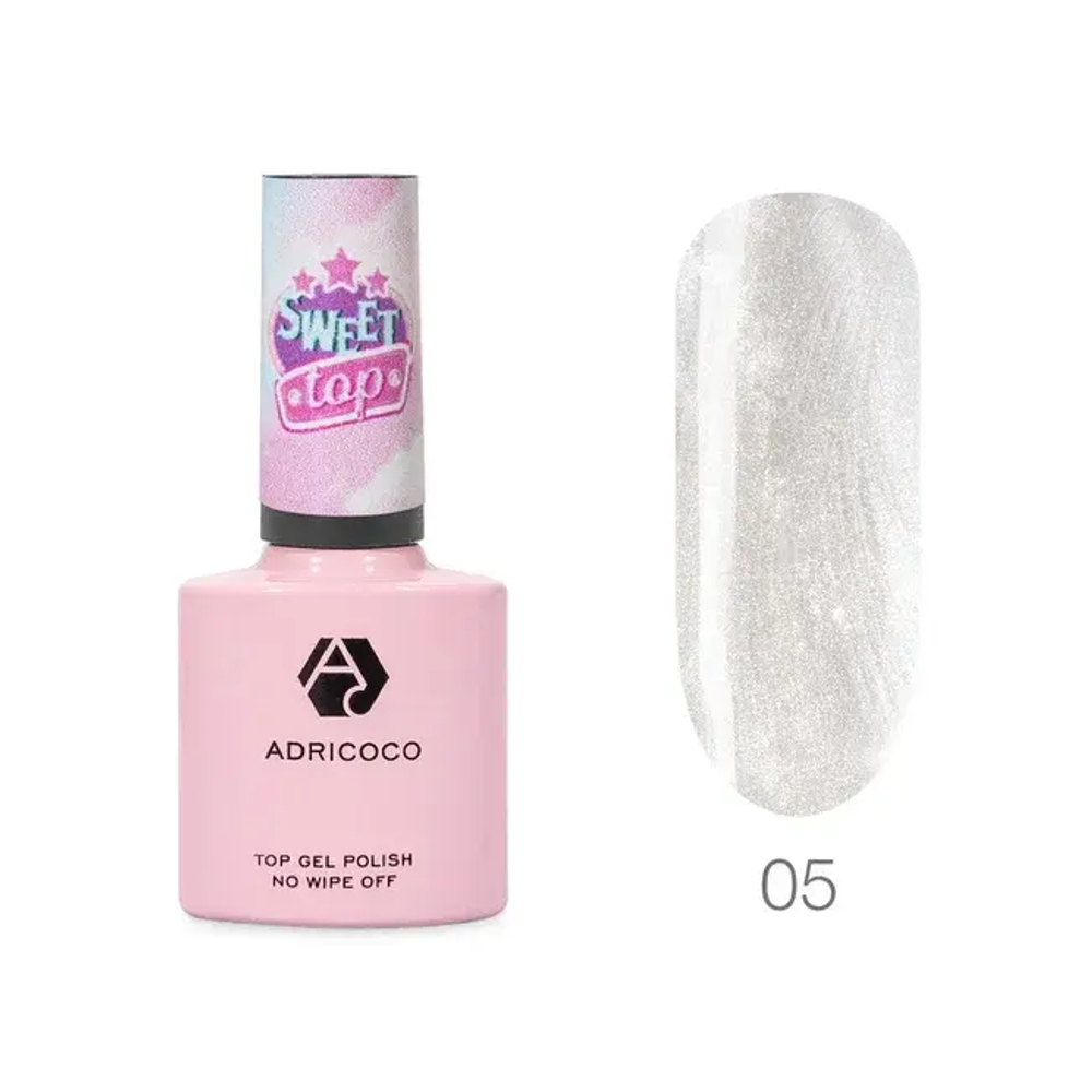 Топ перламутровый ADRICOCO SWEET TOP №5
