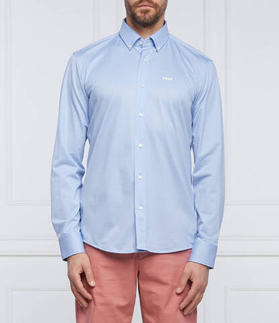 рубашка p-joe-bd-c1-222 BOSS BLACK - голубой(50469378)