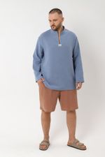 Джемпер мужской Баунти-4 Виотекс СЕРО-ГОЛУБОЙ