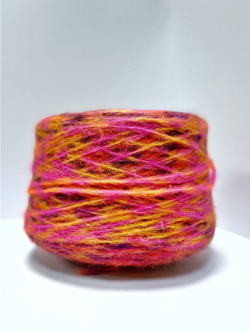 Пряжа для вязания DAMA теплая пушистая аркобалено