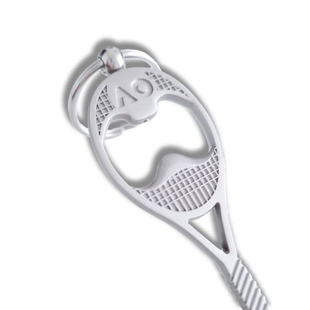 Брелок Australian Open Keyring Racquet Bottle Opener - silver