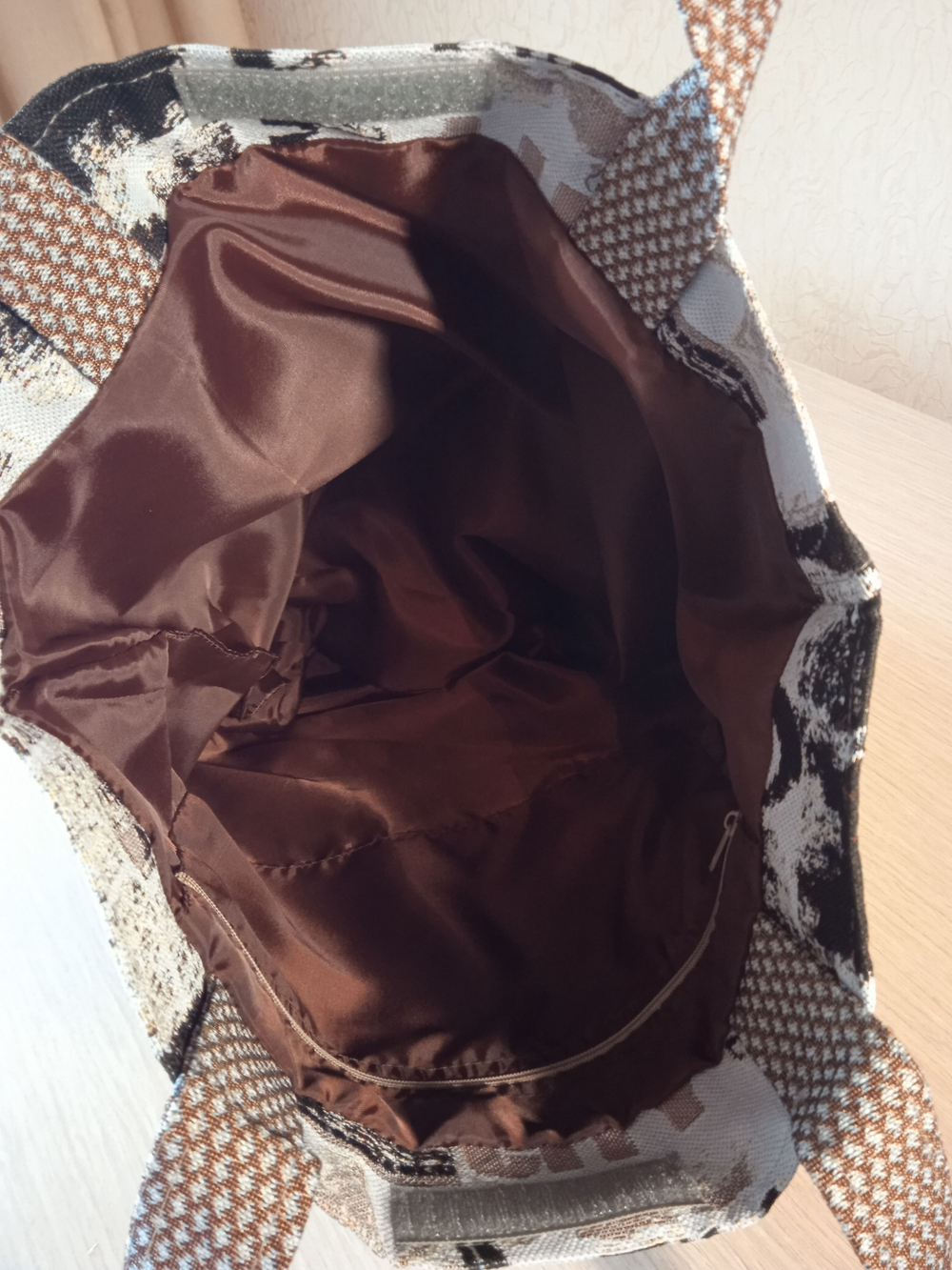 Гобеленовая сумка Город (39х39х12)