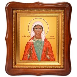 Анна Остроглазова святая мученица. Икона на холсте.