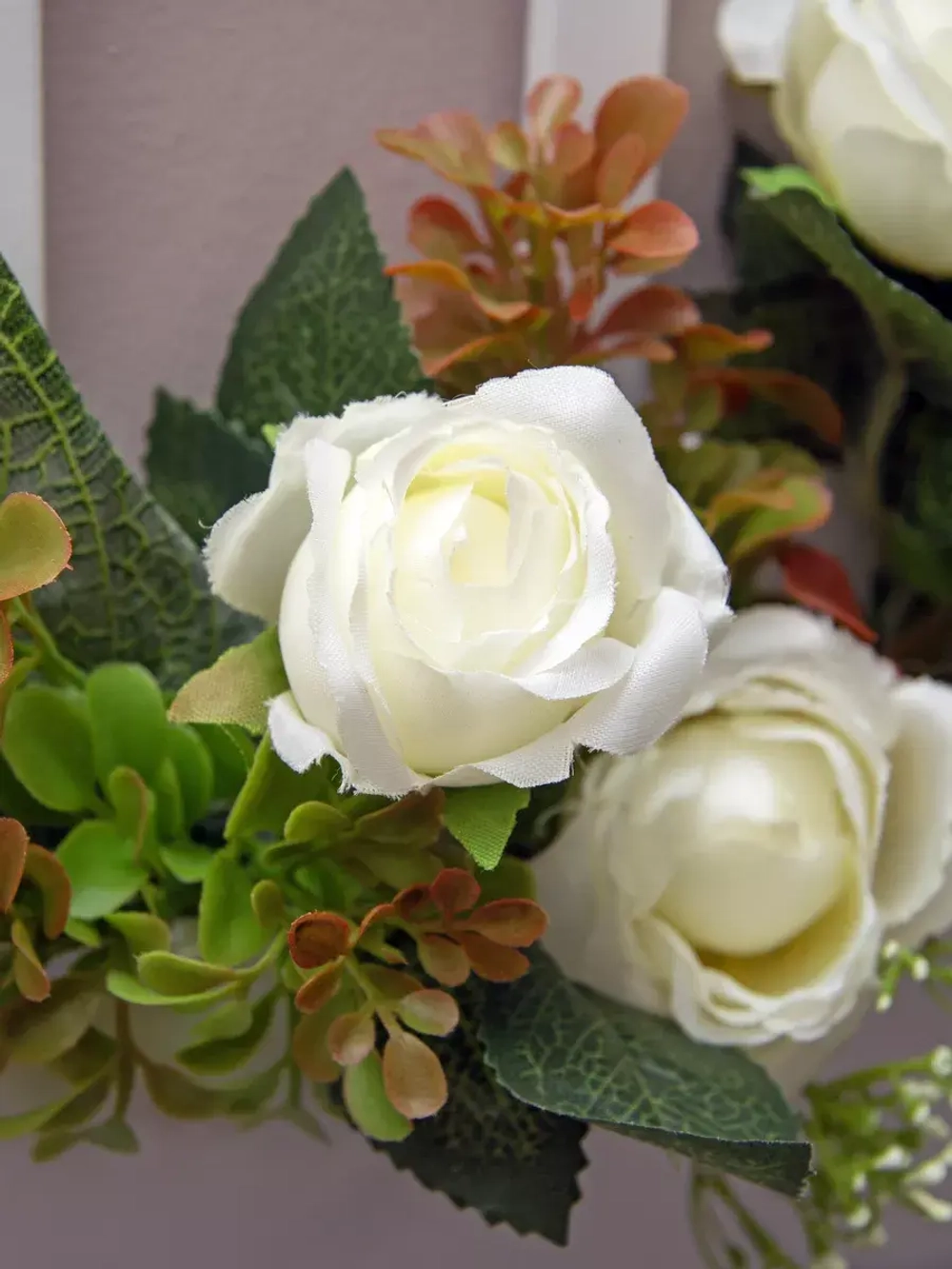 Настенная композиция "Окно с цветами" 46*29 см