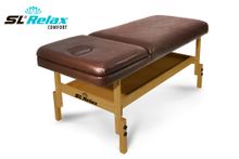 Массажный стол Relax Comfort коричневая кожа (№4)