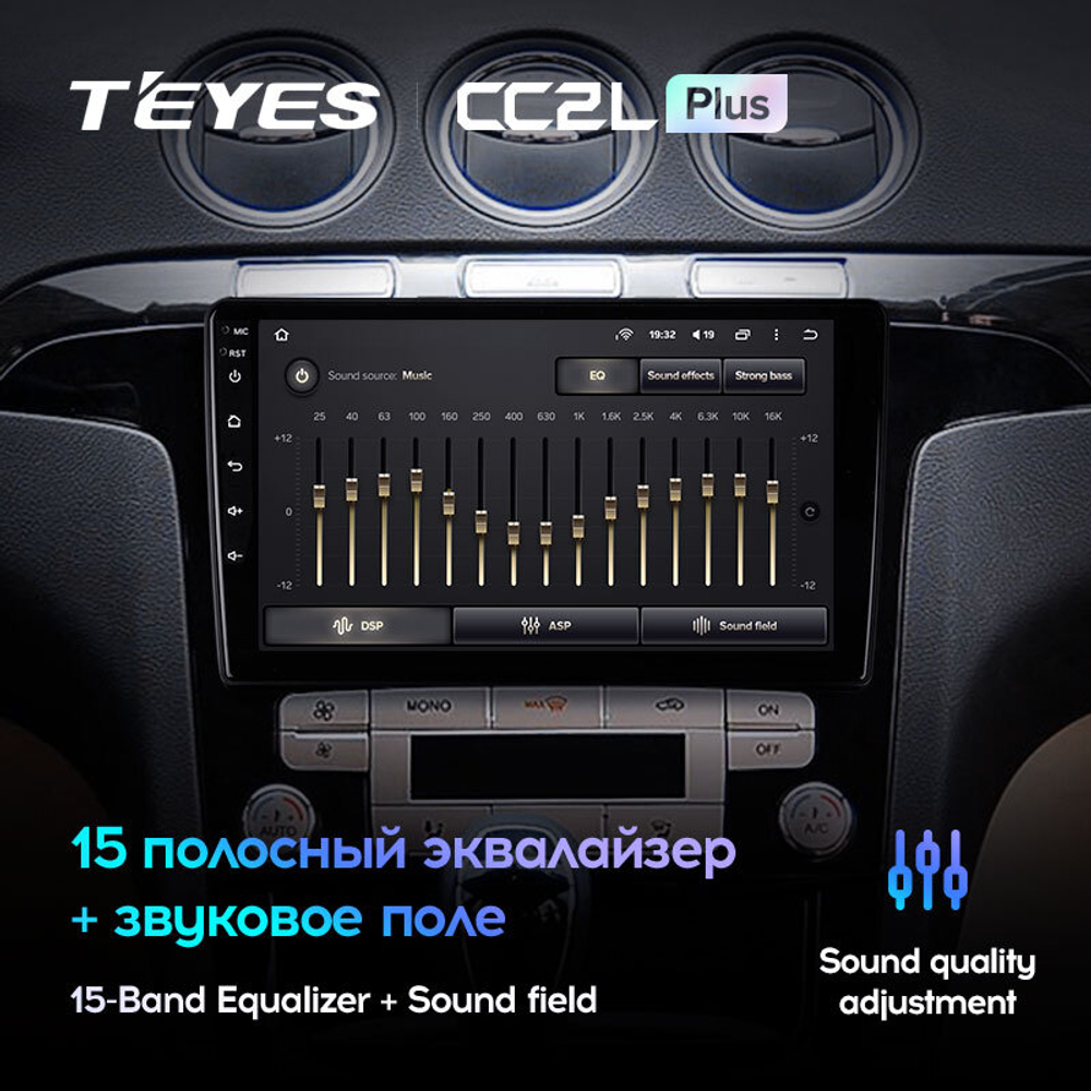 Teyes CC2L Plus 9" для Ford S-MAX 2006-2015