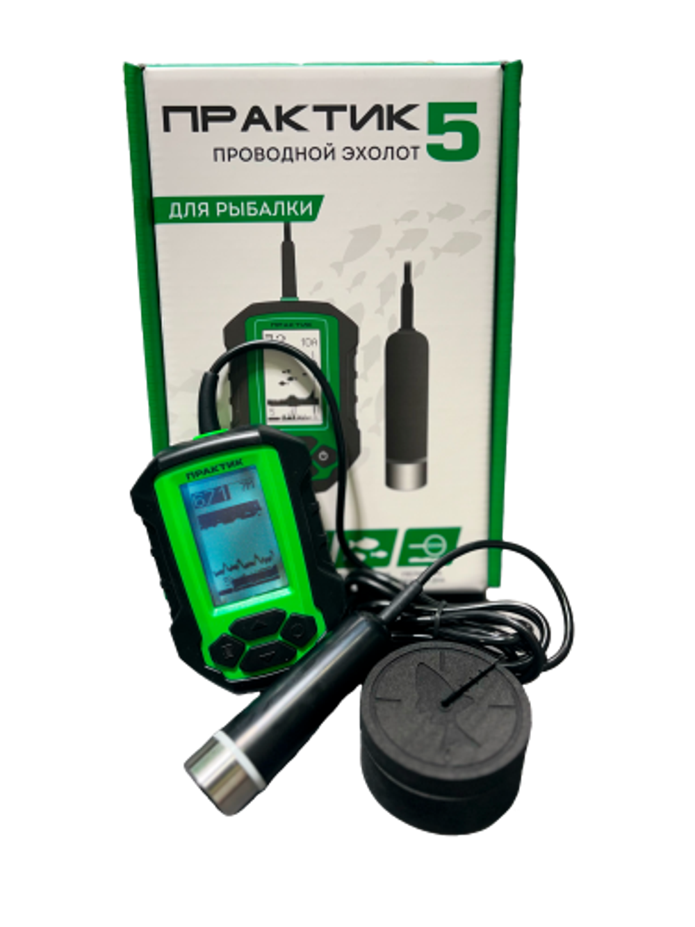 Эхолот «Практик 5» (впаянный кабель)