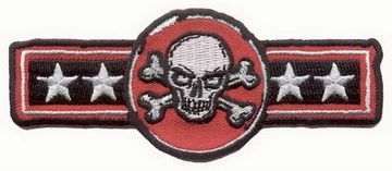 Нашивка Череп и звезды