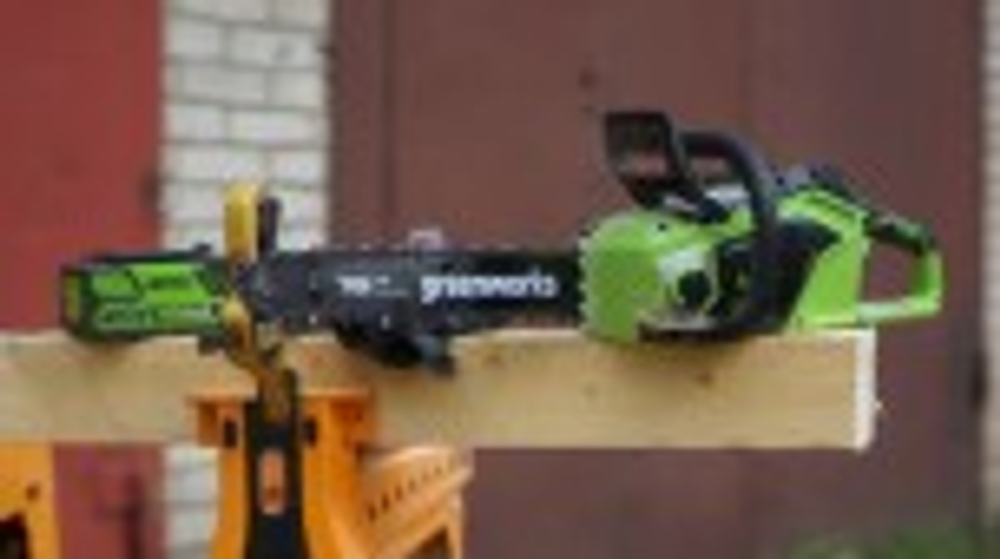 Пила цепная аккумуляторная GREENWORKS GD40CS18K4 40V, бесщеточная 2005807UB