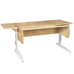 Растущая парта с короткой боковой полкой Дэми СУТ 25-01-БК1 (1500×610 мм)