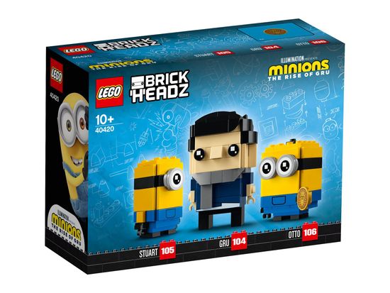 LEGO BrickHeadz 40420 Сувенирный набор Грю, Стюарт и Отто
