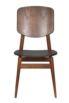 Стул Vasto-V деревянный / Американский орех / массив Бука