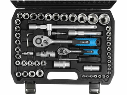 Набор инструментов 1/4", 1/2" 6 граней 108 предметов трек (TR13108)