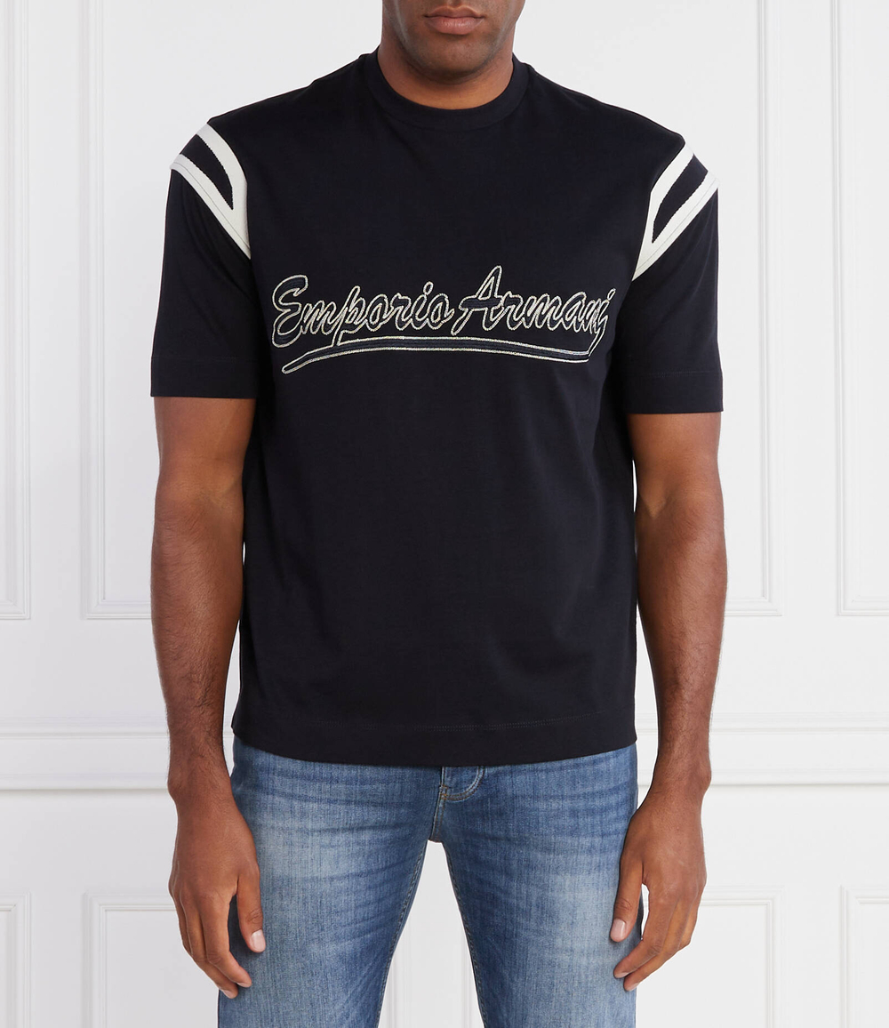 Футболка Emporio Armani - темно-синий(6R1TDP 1JWZZ)