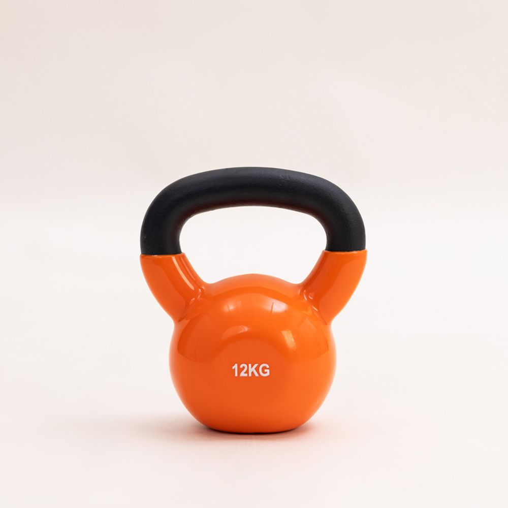 Гиря 12 кг PVC (orange)