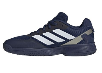 Детские Кроссовки теннисные  Adidas Ubersonic K - dark blue/ftwr white/core black