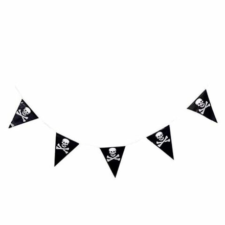 Гирлянда-вымпел Череп 6м/G