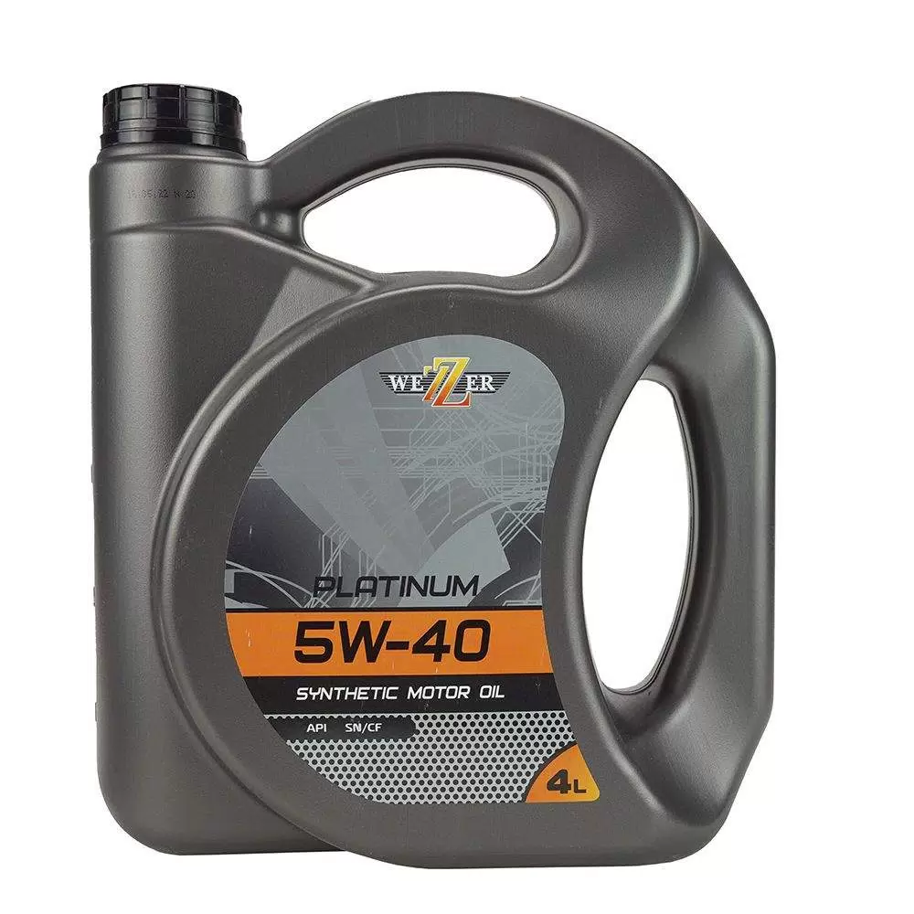Моторное масло Wezzer Platinum 5W-40, SN/CF, синтетическое, 4 л